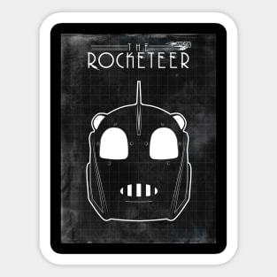 The Rocketeer Helmet Sticker